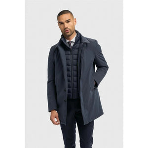 Heston - Men's Lightweight Casual Padded Overcoat-TruClothing