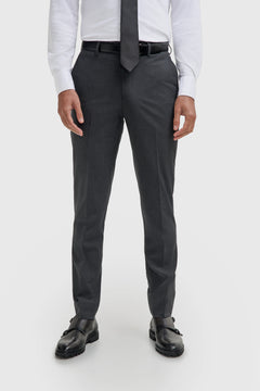 Malibu - Men's Charcoal Textured Trousers