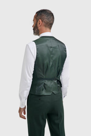 Malibu - Men's Forest Green 3 Piece Suit