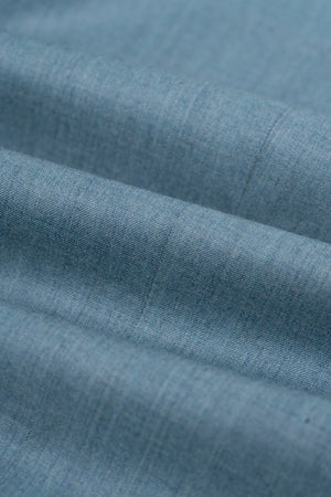 James - Men's Light Blue 3 Piece Textured Suit