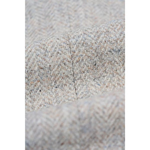 Thomas - Men’s Grey 3 Piece Wool Blend Tweed Suit-TruClothing