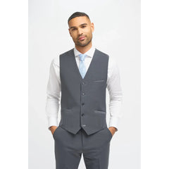 Bond - Men's Charcoal Waistcoat