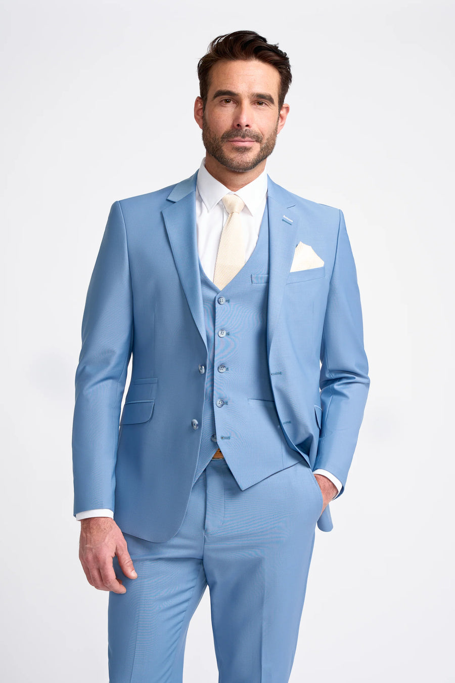 34" Jacket 28" Trousers, 36" Jacket 30" Trousers, 38" Jacket 32" Trousers, 40" Jacket 34" Trousers, 42" Jacket 36" Trousers, 44" Jacket 38" Trousers, 46" Jacket 40" Trousers, 48" Jacket 42" Trousers, 50" Jacket 40" Trousers, 50" Jacket 42" Trousers, 50" Jacket 44" Trousers, 52" Jacket 42" Trousers, 52" Jacket 44" Trousers, 52" Jacket 46" Trousers, 54" Jacket 44" Trousers, 54" Jacket 46" Trousers