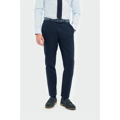 Tropez - Pantalones formales para hombre en azul marino