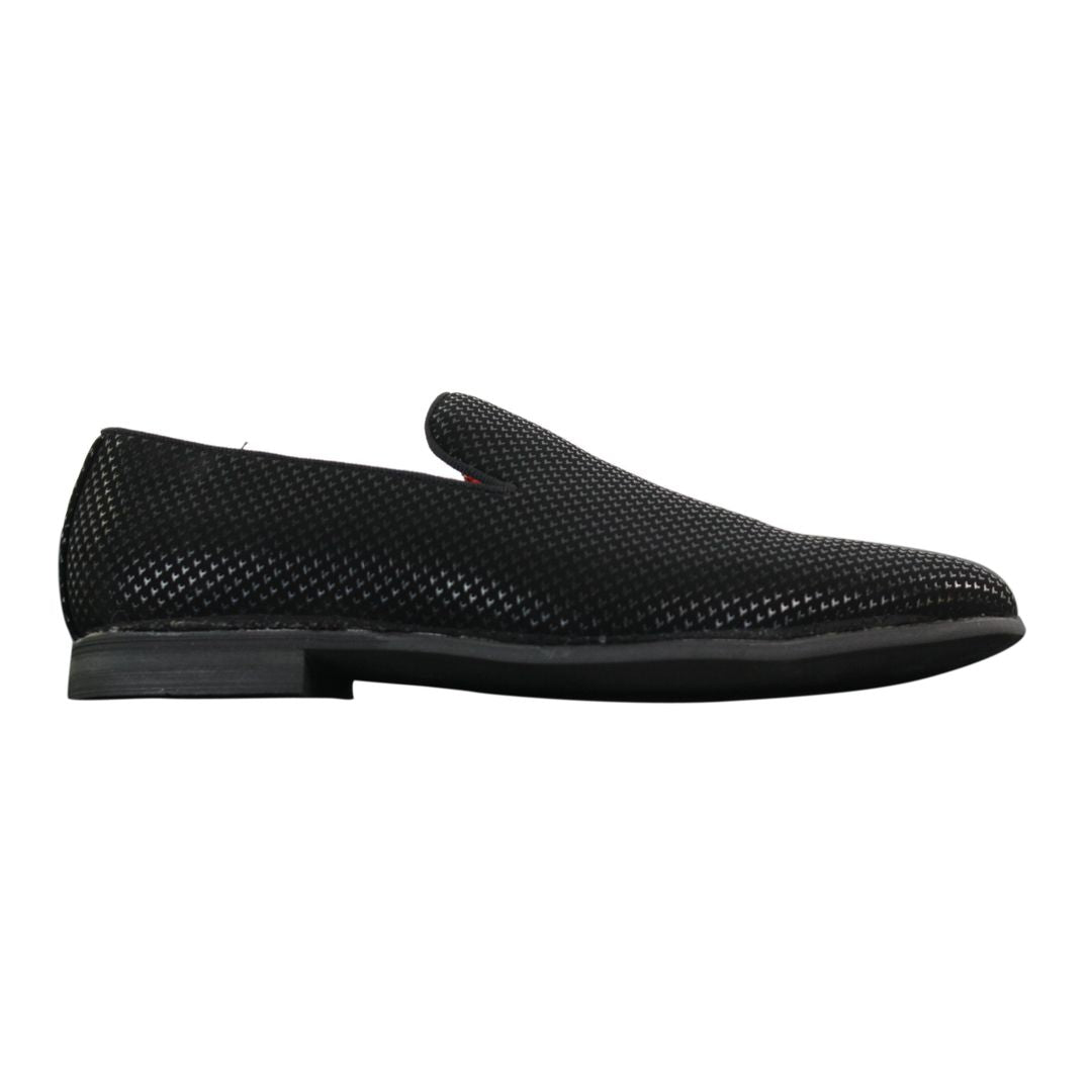 Fiorello 1806 Mens Shiny Patent Snake Crocodile Leather PU Slip On Wedding Prom Party Shoes