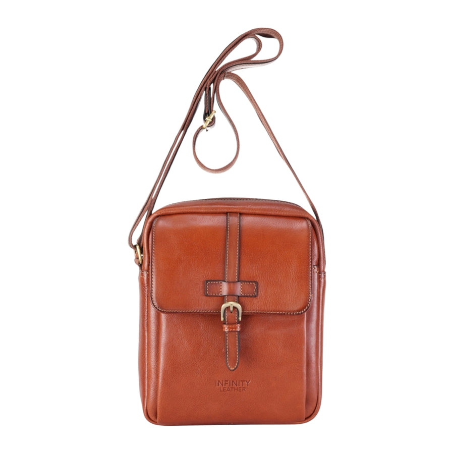 Ashby - Genuine Leather Crossbody Small Messenger Bag-TruClothing