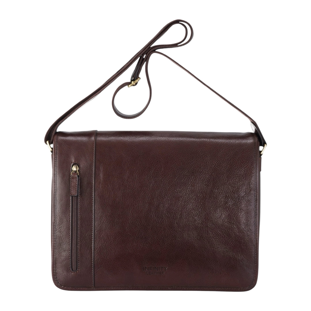 Astor - Genuine Leather Laptop Bag-TruClothing