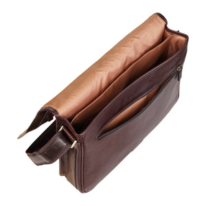 Astor - Genuine Leather Laptop Bag-TruClothing