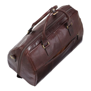 Atlas - Genuine Leather Vintage Duffle Bag-TruClothing