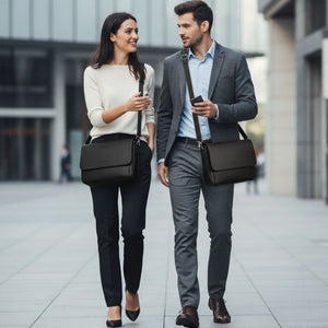 Camden - Genuine Leather Classic Laptop Bag-TruClothing