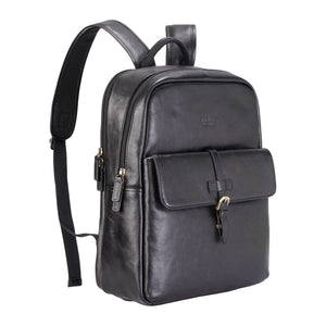 Cove - Genuine Leather Laptop Backpack-TruClothing