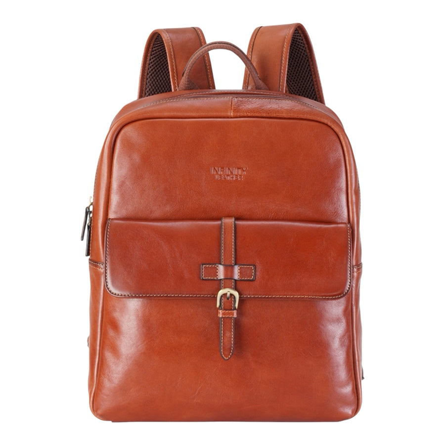 Cove - Genuine Leather Laptop Backpack-TruClothing