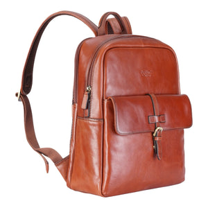 Cove - Genuine Leather Laptop Backpack-TruClothing