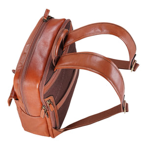 Cove - Genuine Leather Laptop Backpack-TruClothing