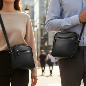 Hawthrone - Genuine Leather Shoulder Messenger Bag-TruClothing