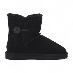 Alpine - Women's Sheepskin Suede Winter Slip-On Boots-TruClothing