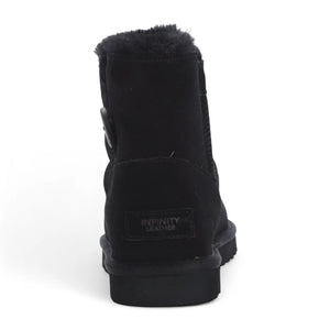 Alpine - Women's Sheepskin Suede Winter Slip-On Boots-TruClothing