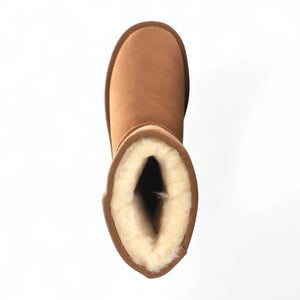 Dusk - Women's Sheepskin Suede Winter Boots-TruClothing
