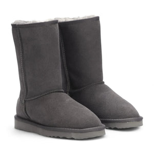 Dusk - Women's Sheepskin Suede Winter Boots-TruClothing