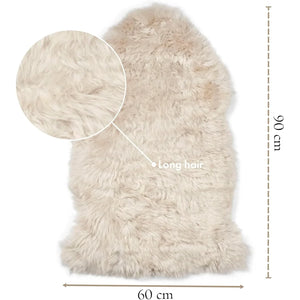 Genuine Sheepskin Real Natural Wool Area Rug-TruClothing