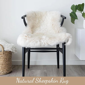 Genuine Sheepskin Real Natural Wool Area Rug-TruClothing