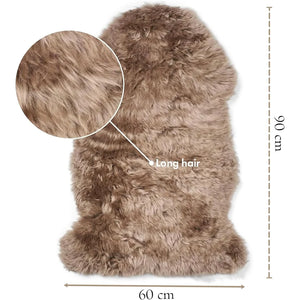 Genuine Sheepskin Real Natural Wool Area Rug-TruClothing