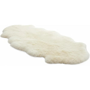 Genuine Sheepskin Real Natural Wool Double Area Rug-TruClothing
