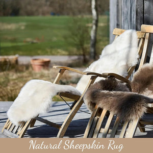 Genuine Sheepskin Real Natural Wool Double Area Rug-TruClothing