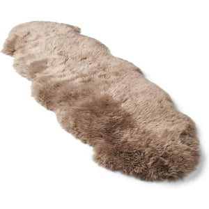 Genuine Sheepskin Real Natural Wool Double Area Rug-TruClothing