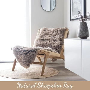 Genuine Sheepskin Real Natural Wool Double Area Rug-TruClothing