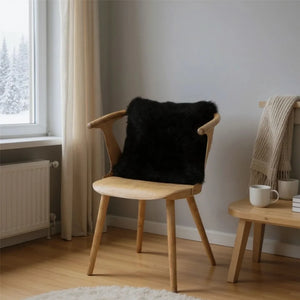 Genuine Sheepskin Real Wool Single Sided Cushion-TruClothing