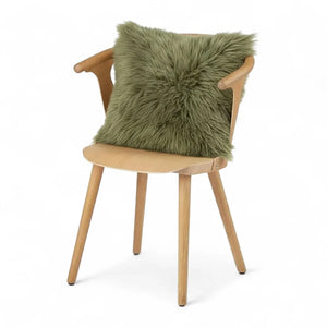 Genuine Sheepskin Real Wool Single Sided Cushion-TruClothing