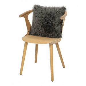 Genuine Sheepskin Real Wool Single Sided Cushion-TruClothing