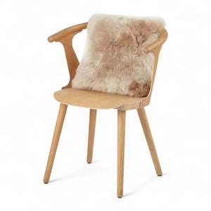Genuine Sheepskin Real Wool Single Sided Cushion-TruClothing