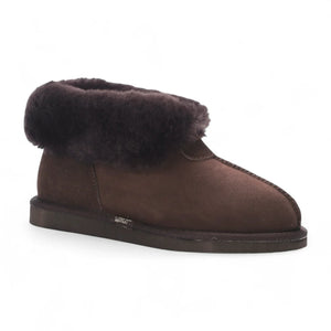 Glacier - Women's Sheepskin Suede Comfort Bootie-TruClothing