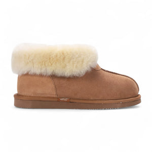 Glacier - Women's Sheepskin Suede Comfort Bootie-TruClothing