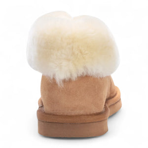 Glacier - Women's Sheepskin Suede Comfort Bootie-TruClothing