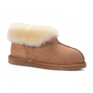 Glacier - Women's Sheepskin Suede Comfort Bootie-TruClothing