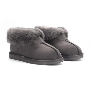 Glacier - Women's Sheepskin Suede Comfort Bootie-TruClothing