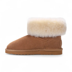 Granite - Women's Sheepskin Suede Winter Boots-TruClothing
