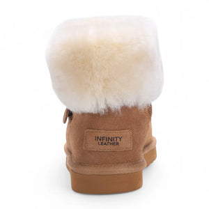 Granite - Women's Sheepskin Suede Winter Boots-TruClothing