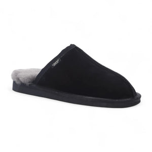 Highland - Men's Genuine Sheepskin Suede Mule Slippers-TruClothing