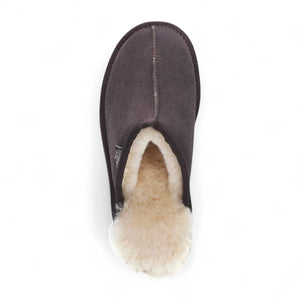 Highland - Men's Genuine Sheepskin Suede Mule Slippers-TruClothing