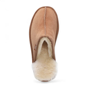 Highland - Men's Genuine Sheepskin Suede Mule Slippers-TruClothing