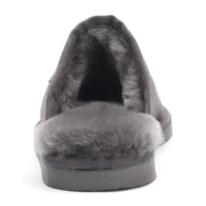 Highland - Men's Genuine Sheepskin Suede Mule Slippers-TruClothing