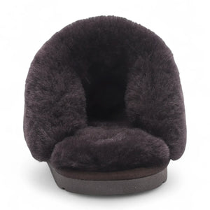Luna - Women's Sheepskin Suede Mule Slippers-TruClothing