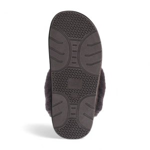 Luna - Women's Sheepskin Suede Mule Slippers-TruClothing
