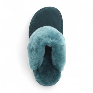 Luna - Women's Sheepskin Suede Mule Slippers-TruClothing