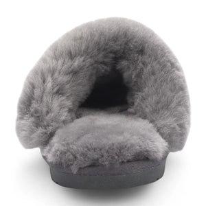 Luna - Women's Sheepskin Suede Mule Slippers-TruClothing
