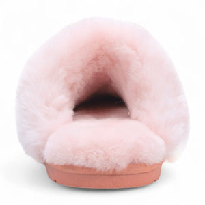 Luna - Women's Sheepskin Suede Mule Slippers-TruClothing